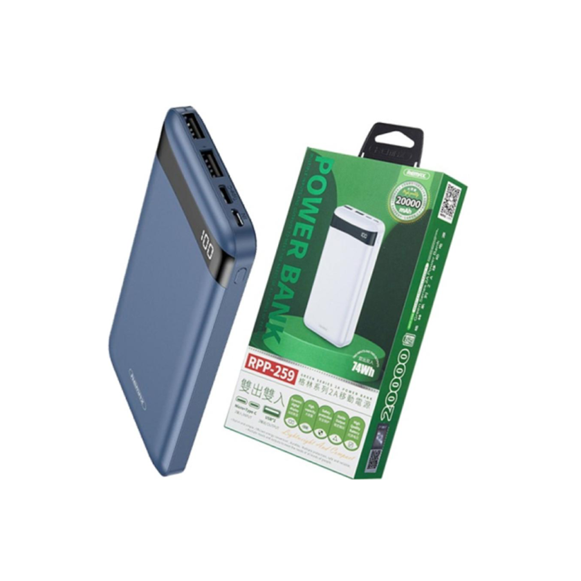 Remax Micro/Type C Powerbank 20000 mAh RPP-259